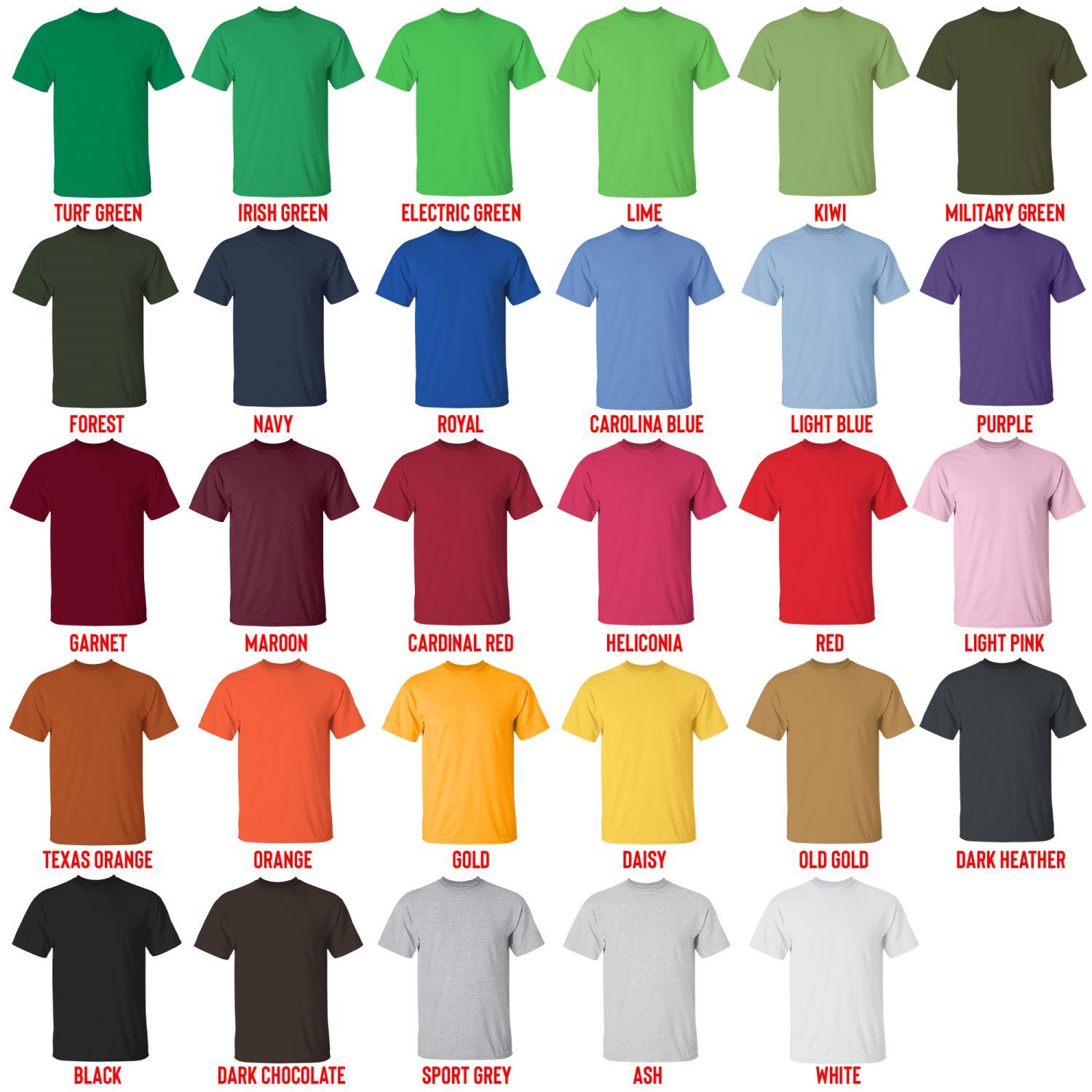 t shirt color chart - That Time I Got Reincarnated As A Slime Store