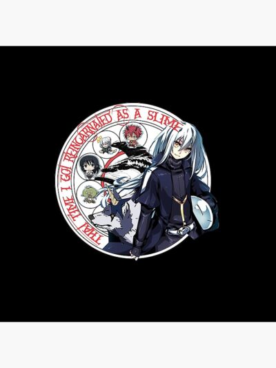 Alternative view of Epic Tensura Legendary Reincarnation World Throw Pillow