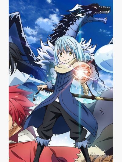 Alternative view of Rimuru Tempest Season Three Awakening Shower Curtain