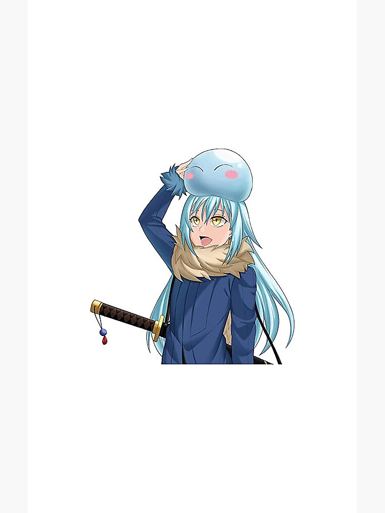 Chibi Rimuru Playful Art Collection Shower Curtain - Image 2