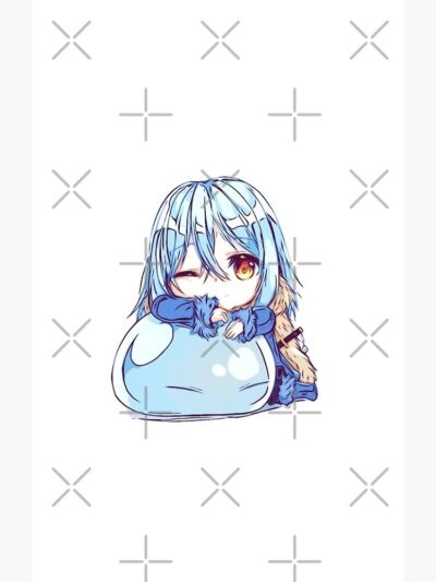 Alternative view of Rimuru Tempest Artistic Sketch Vision Shower Curtain