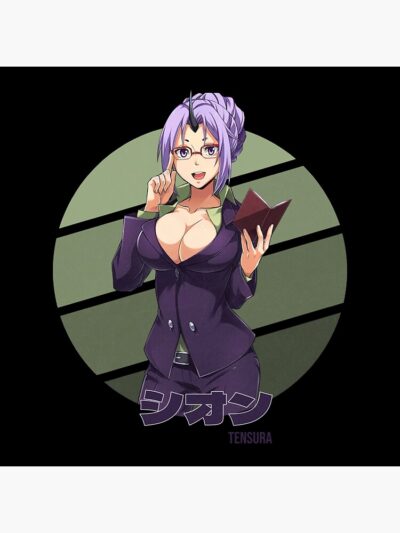 Alternative view of Playful Shion Circle Funny Charm Tapestry