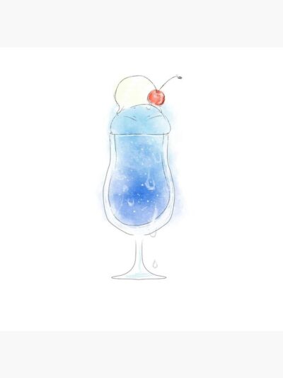 Alternative view of Refreshing Rimuru Cocktail Fantasy Art Tapestry