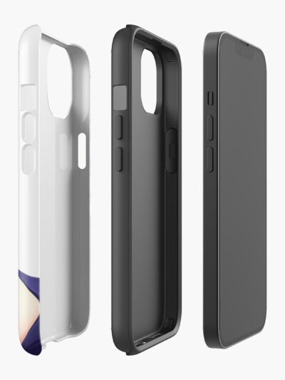 Alternative view of Mystic Uni Horn Oni Yokai Waifu Iphone Case