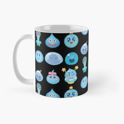 Alternative view of Blue Slime Buddy Cheerful Friends Mug