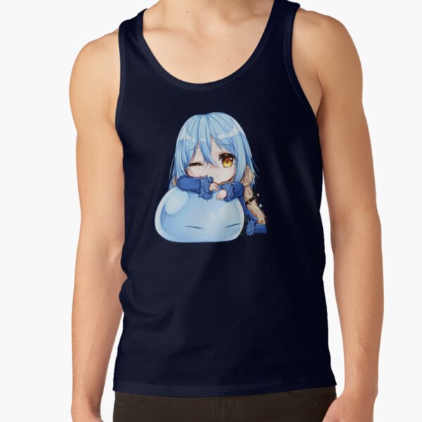 Slime Reincarnation Chronicle Cute Rimuru Tempest Tank Top - Image 5