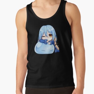Alternative view of Slime Reincarnation Chronicle Cute Rimuru Tempest Tank Top