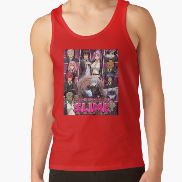 Tensura Silver Screen Dark Base Tank Top - Image 5