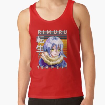 Lord Of Tempest Black Emblem Tank Top