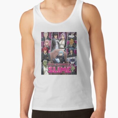 Alternative view of Tensura Silver Screen Dark Base Tank Top