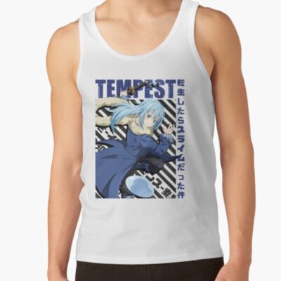 Tensura Rimuru Cute Fan Expression Tank Top