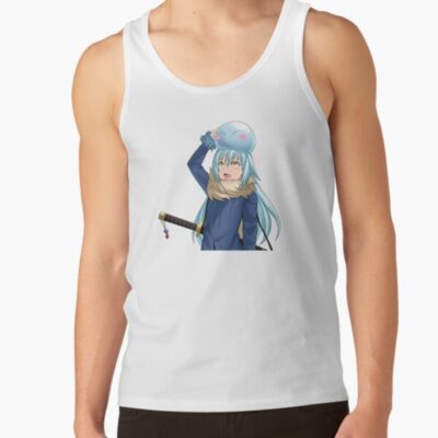 Alternative view of Tensura Chibi Rimuru Tempest Art Tank Top