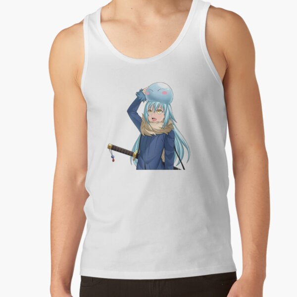 Tensura Chibi Rimuru Tempest Art Tank Top - Image 2