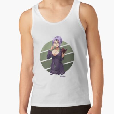 Alternative view of Playful Shion Circle Funny Aesthetic Tank Top