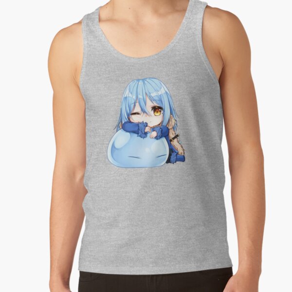 Slime Reincarnation Chronicle Cute Rimuru Tempest Tank Top - Image 3