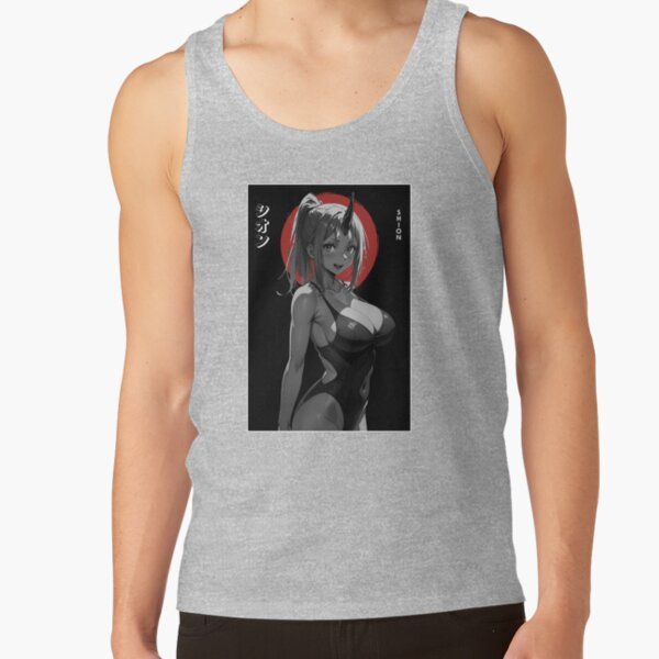 Elegant Shion Minimal Calm Design Tank Top - Image 3