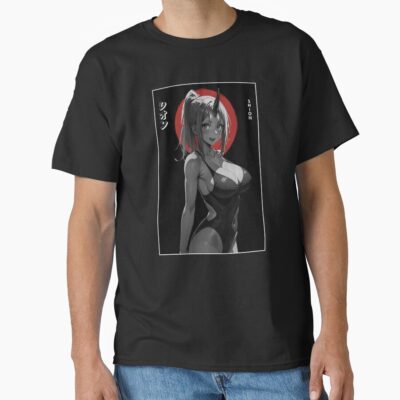 Elegant Shion Minimal Calm Design T-shirt