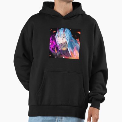 Alternative view of Rimuru Tempest Minimal Icon Hoodie