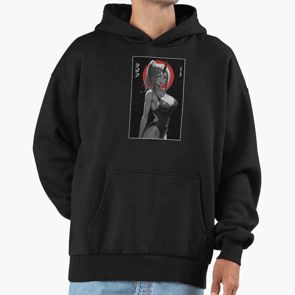 Elegant Shion Minimal Calm Design Hoodie