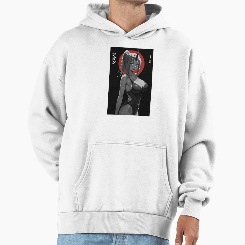 Elegant Shion Minimal Calm Design Hoodie - Image 2