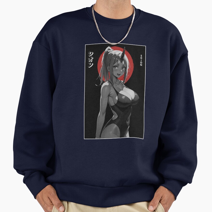 Elegant Shion Minimal Calm Design Sweatshirt - Image 5