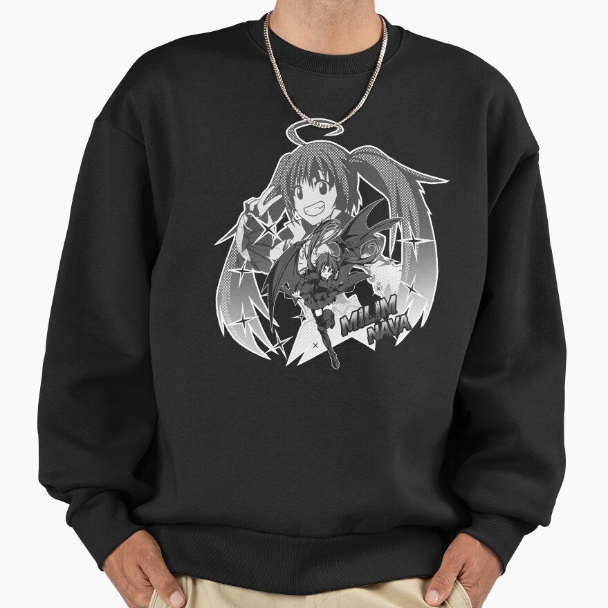 Dark Elegant Milim Black Dragon Power Sweatshirt - Image 2