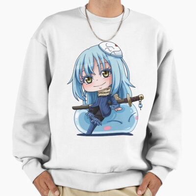 Alternative view of Kemarau Chibi Rimuru Tempest Nostalgia Rain Sweatshirt