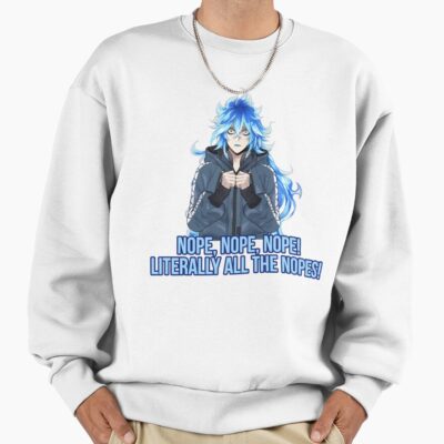 Alternative view of Nope Idia Shroud Dark Meme Sweatshirt