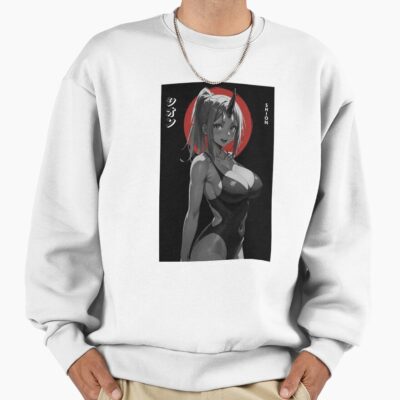 Alternative view of Elegant Shion Minimal Calm Design Sweatshirt