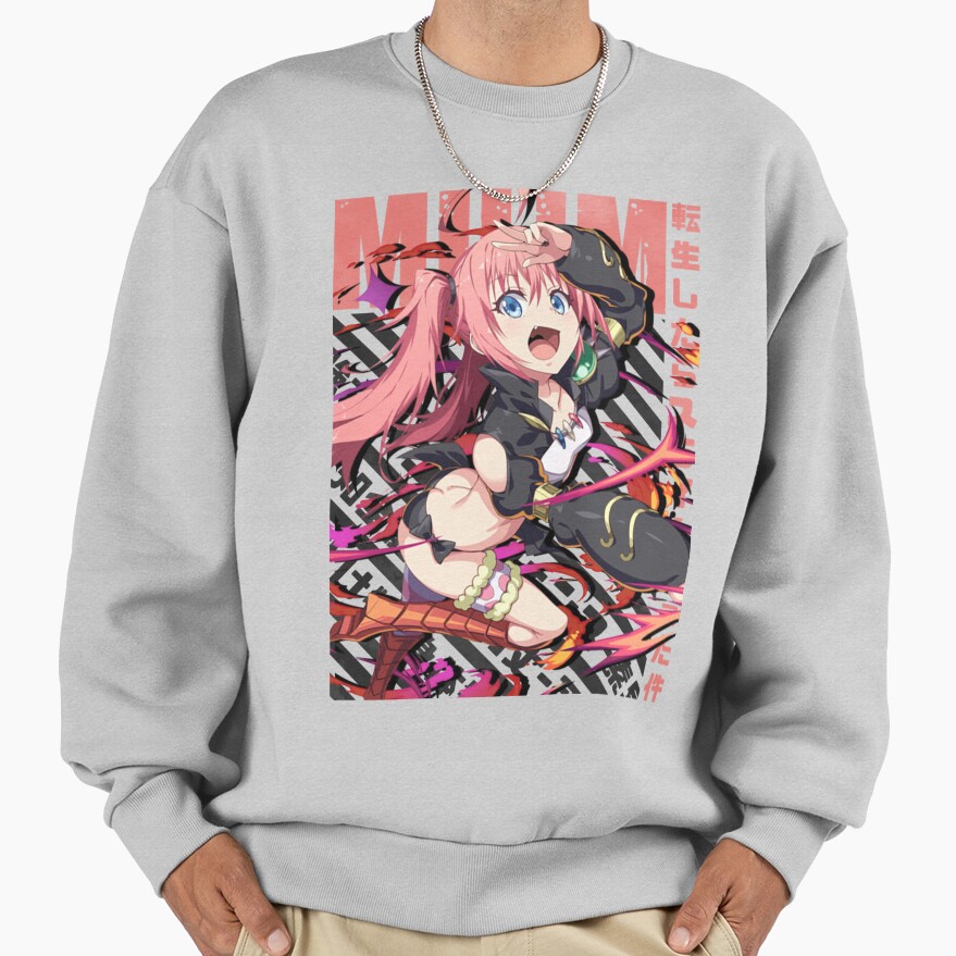 Majestic Milim Nava Divine Gift Aura Sweatshirt - Image 4
