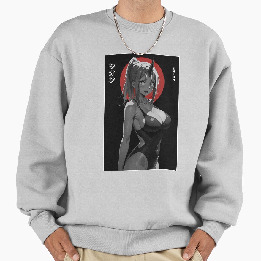 Elegant Shion Minimal Calm Design Sweatshirt - Image 4