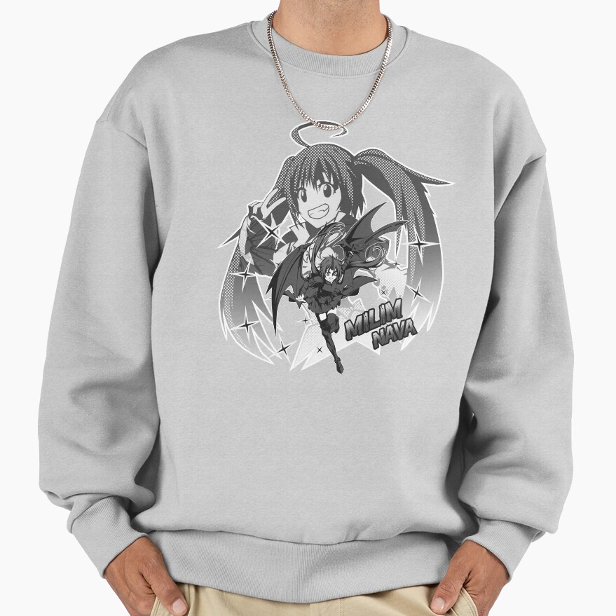 Dark Elegant Milim Black Dragon Power Sweatshirt - Image 4