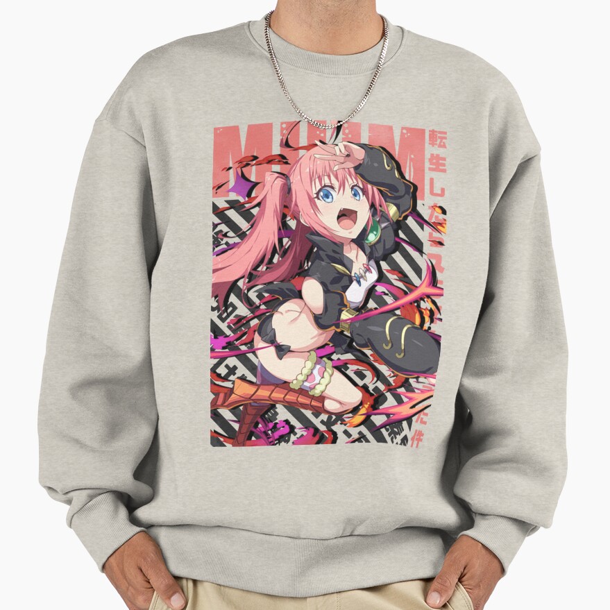 Majestic Milim Nava Divine Gift Aura Sweatshirt - Image 3