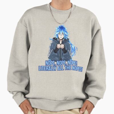Nope Idia Shroud Dark Meme Sweatshirt