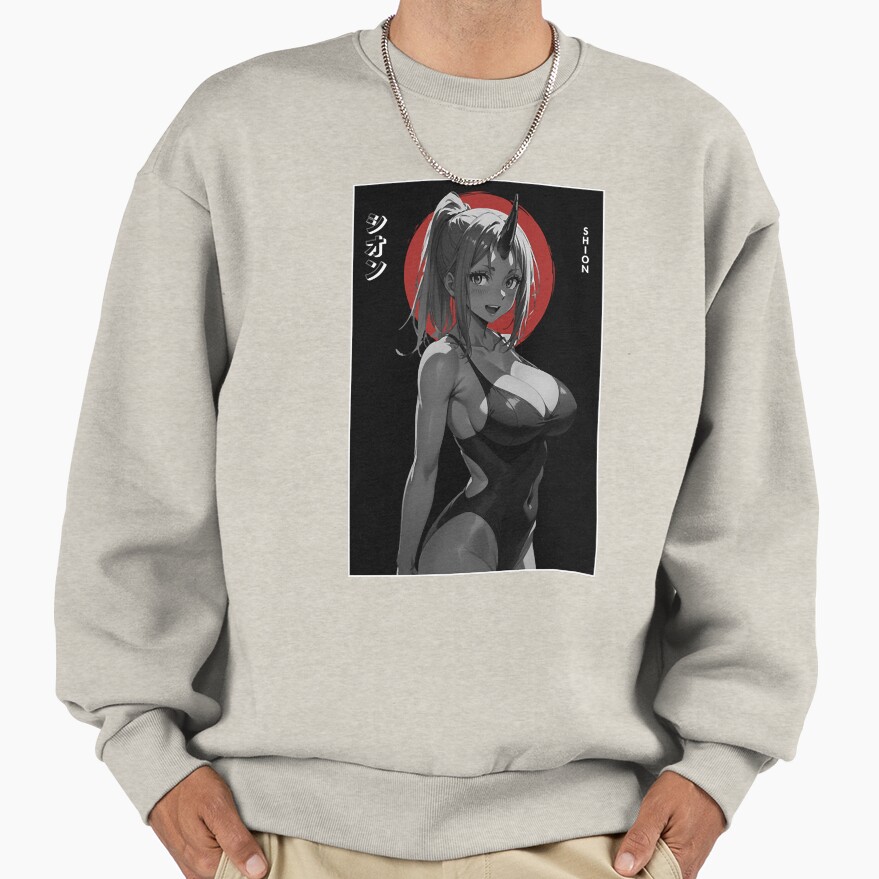 Elegant Shion Minimal Calm Design Sweatshirt - Image 3