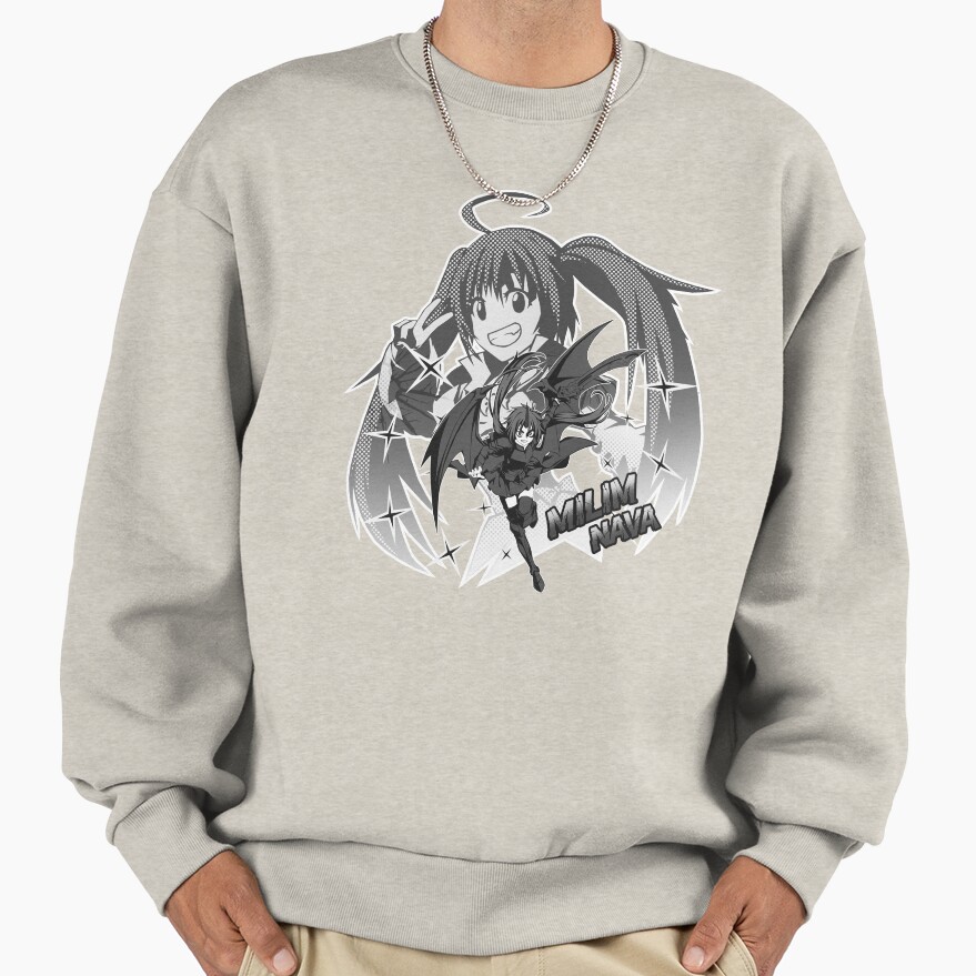 Dark Elegant Milim Black Dragon Power Sweatshirt - Image 3