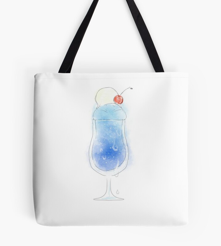 Refreshing Rimuru Cocktail Fantasy Art Tote Bag