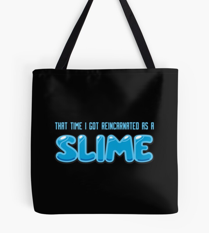 Funny Slimed Reincarnation Chaos Humor Tote Bag