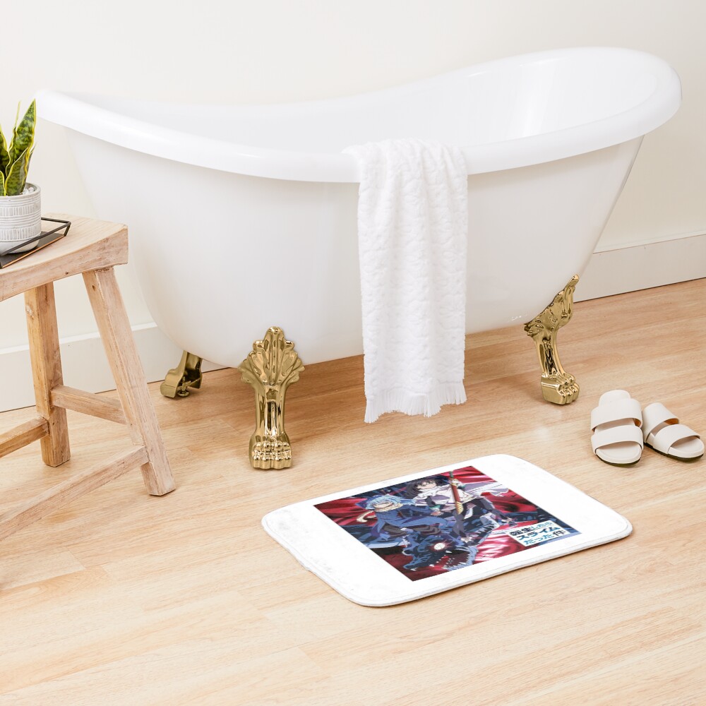 Cover Art Elegant Slime Fantasy Bath Mat - Image 2