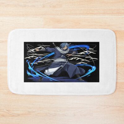Modern Artistic Abstract Slime Design Bath Mat
