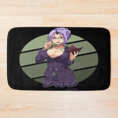 Playful Shion Circle Funny Charm Bath Mat