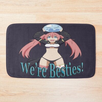Melancholy Reincarnated Fantasy Rimuru Reflection Bath Mat