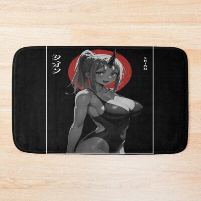 Elegant Shion Minimal Mystic Design Bath Mat