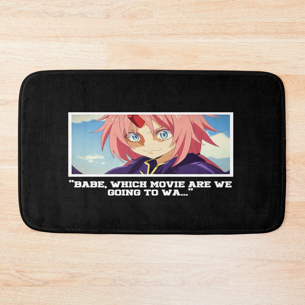 Classic Tensura World Emblem Design Bath Mat