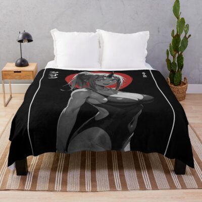 Elegant Shion Minimal Mystic Design Throw Blanket
