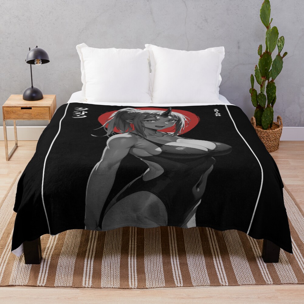 Elegant Shion Minimal Mystic Design Throw Blanket