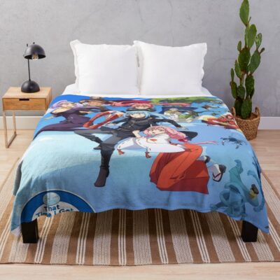 Grand Slime Movie Saga Edition Throw Blanket