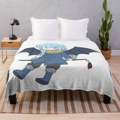 Mythic Slime Universe Eternal Story Throw Blanket