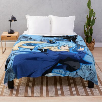 Infinite Slime Reincarnation Universe Throw Blanket