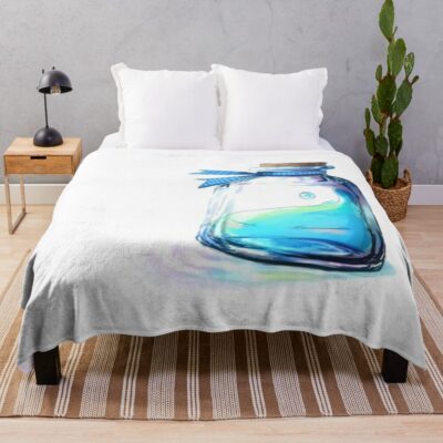 Crystal Rimuru In Glass Dreamscape Throw Blanket